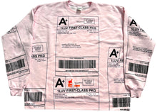 Load image into Gallery viewer, Positive Shipping Label Crewneck (Size XL)
