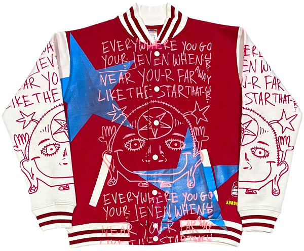 Star That You Are Varsity Jacket (Size Small)