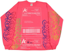 Load image into Gallery viewer, Positive Shipping Label Crewneck (Size Large)
