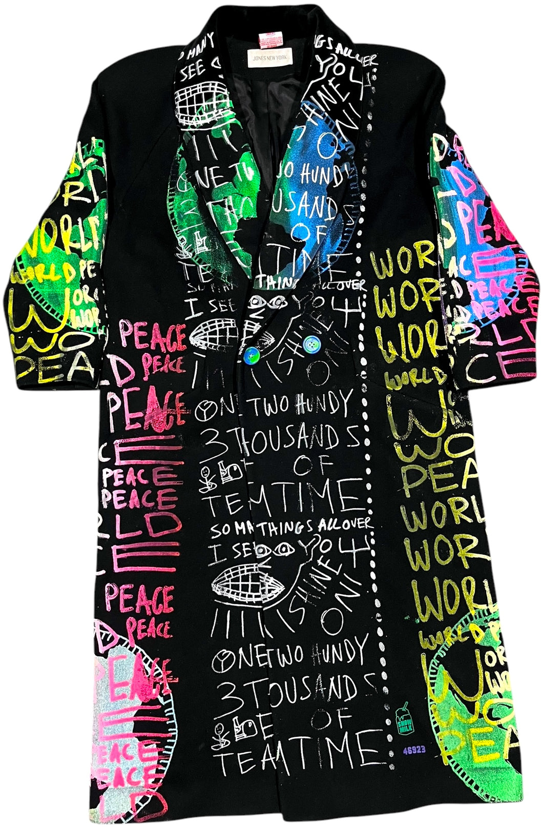 World Peace Custom Overcoat (Size Medium)