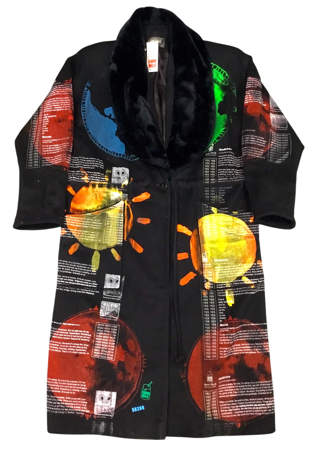 Optimism As A Way Of Life Overcoat (Size 6)