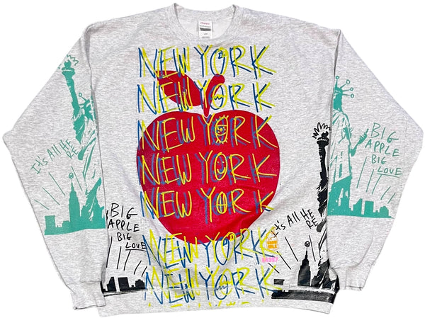 Big Apple Big Love Crewneck (Size Large)