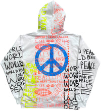 Load image into Gallery viewer, World Peace Hoodie (Size Medium)
