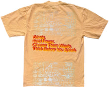 Load image into Gallery viewer, Words Hold Power Tee 6.5oz (Size Medium)
