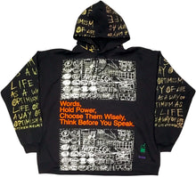 Load image into Gallery viewer, Words Hold Power Hoodie (Size 2XL)
