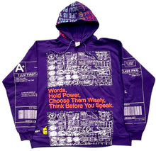 Load image into Gallery viewer, Words Hold Power Hoodie (Size XL)
