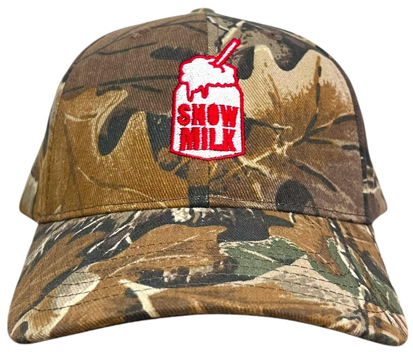 Snow Milk Camo Hat