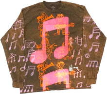 Load image into Gallery viewer, Music Notes Long Sleeve (Size Large)
