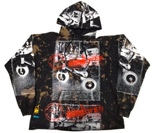 Load image into Gallery viewer, Stamp To All Bleached Hoodie (Size Large)
