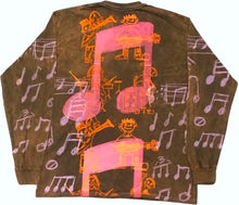 Load image into Gallery viewer, Music Notes Long Sleeve (Size Large)
