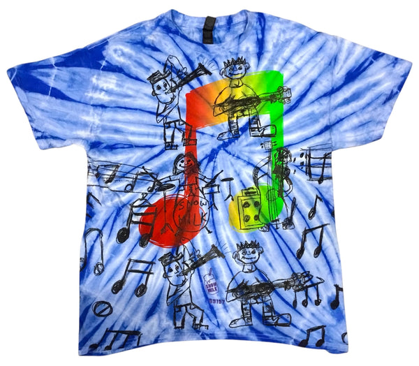 Music Notes Tee (Size Large)