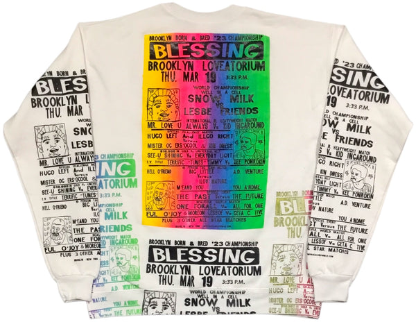 Blessing Event Poster Crewneck (Size Medium)