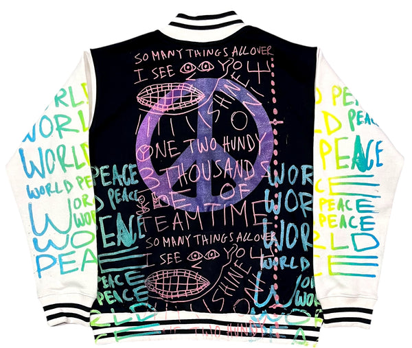 World Peace Varsity Jacket (Size Medium)