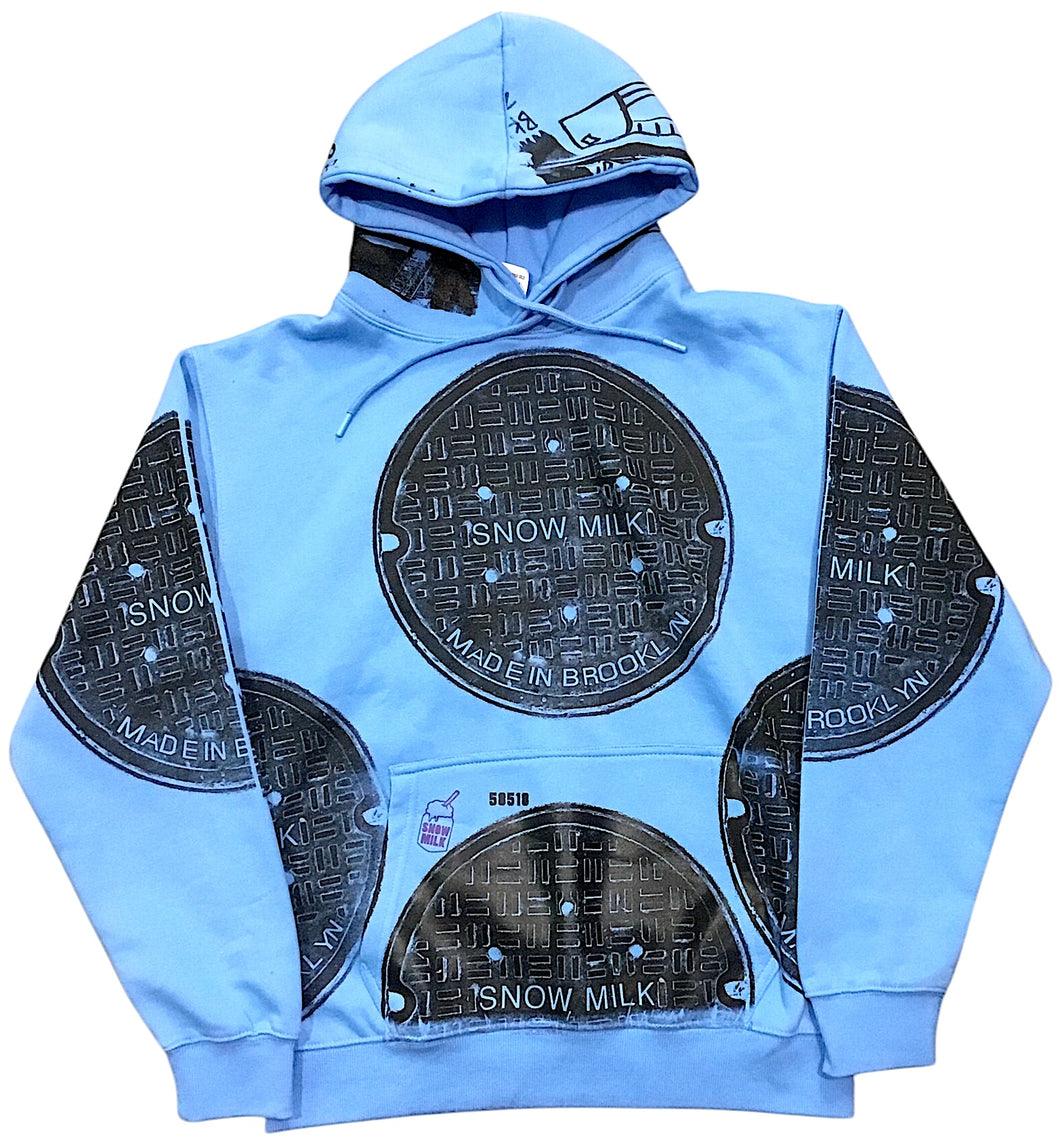 Snow Milk Made In Brooklyn Hoodie (Size Medium)
