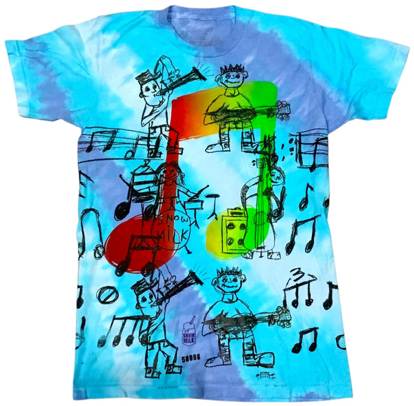 Music Notes Tee (Size Medium)