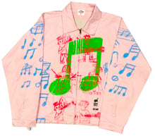 Load image into Gallery viewer, Music Notes Light Workwear Jacket (Size XL)
