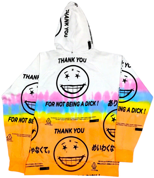 Thank You For Not Being A Dick Hoodie (Size Large)