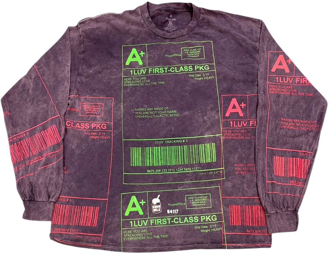 Positive Shipping Label Long Sleeve (Size XL)