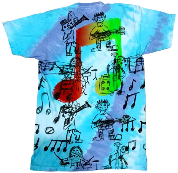 Music Notes Tee (Size Medium)