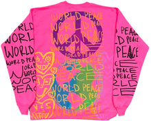 Load image into Gallery viewer, World Peace Crewneck (Size Medium)
