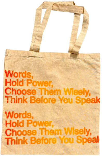 Words Hold Power Tote