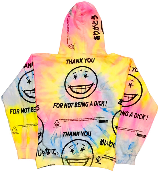 Thank You For Not Being A Dick Hoodie (Size Medium)