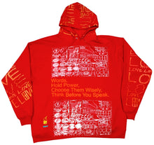 Load image into Gallery viewer, Words Hold Power Hoodie (Size 2XL)
