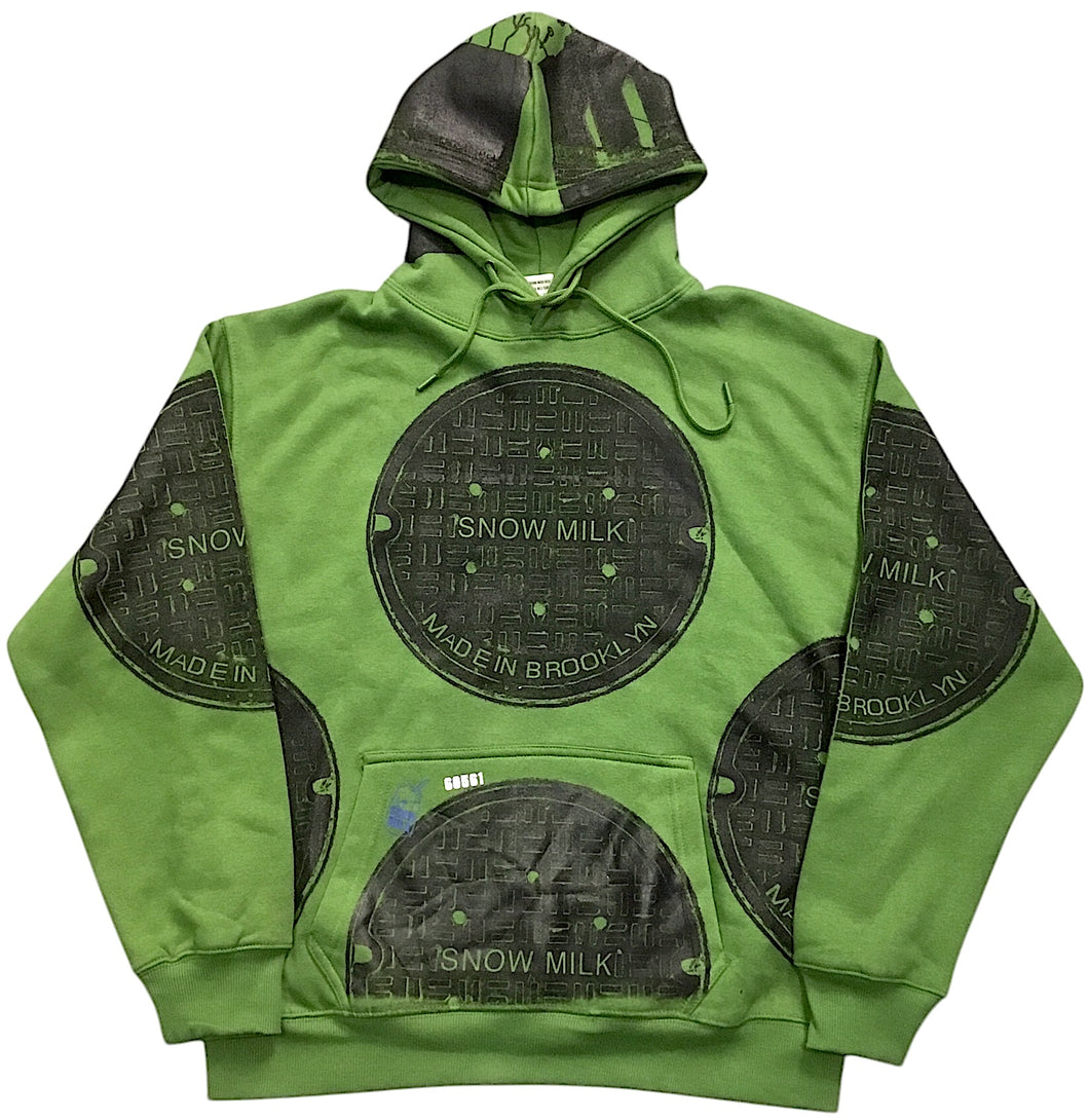Snow Milk Made In Brooklyn Hoodie (Size Large)