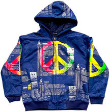 Load image into Gallery viewer, Kindness Zip-up Canvas Insulated Hooded Jacket (Size Large)
