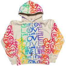 Load image into Gallery viewer, Love Love Love Hoodie (Size Small)
