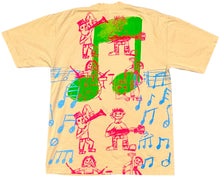 Load image into Gallery viewer, Music Notes Tee 6.5oz (Size Medium)
