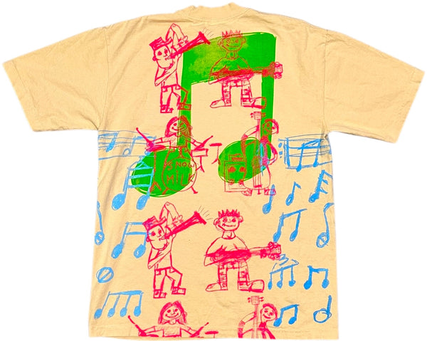 Music Notes Tee 6.5oz (Size Medium)