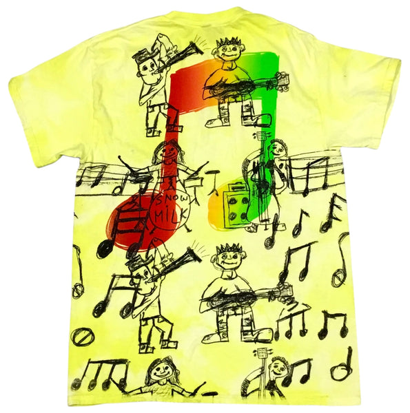 Music Notes Tee (Size Medium)