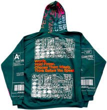 Load image into Gallery viewer, Words Hold Power Hoodie (Size 4XL)
