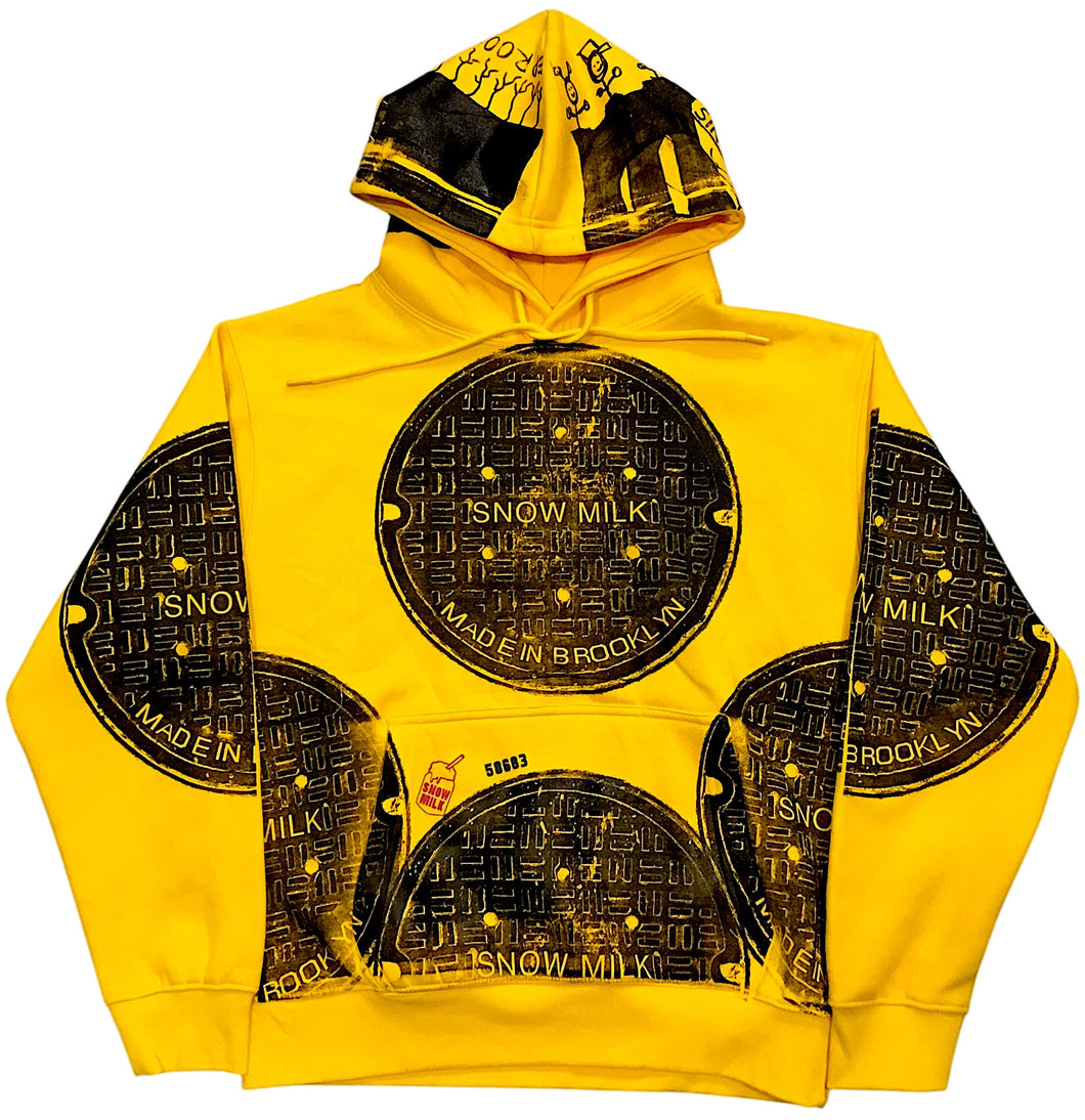Snow Milk Made In Brooklyn Hoodie (Size Medium)