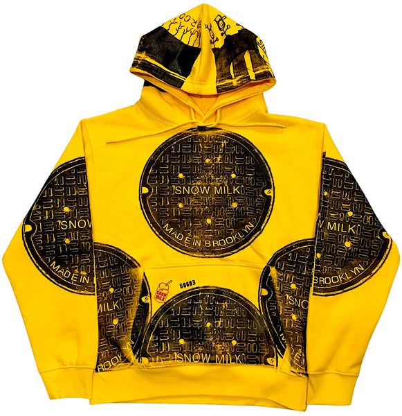 Snow Milk Made In Brooklyn Hoodie (Size Medium)