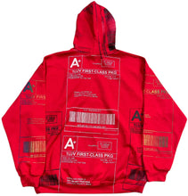 Load image into Gallery viewer, Positive Shipping Label Hoodie (Size XL)
