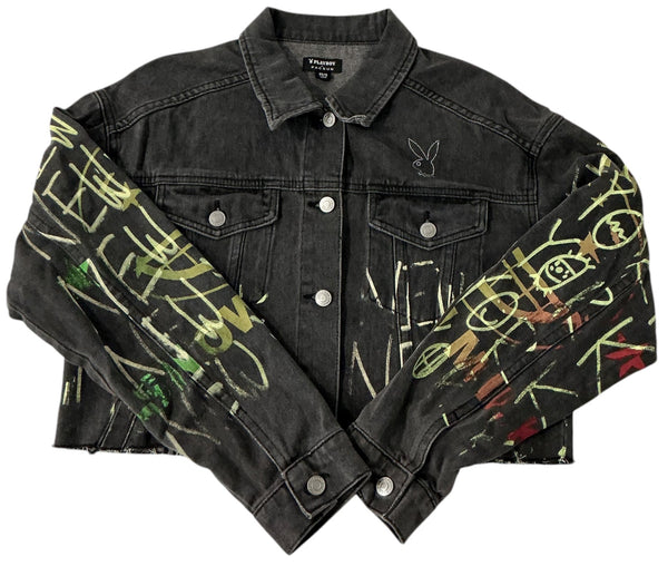 Big Apple Big Love X Playboy Denim Jacket (Size Women’s XS)