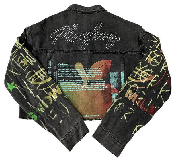 Big Apple Big Love X Playboy Denim Jacket (Size Women’s XS)