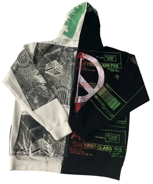Basket B. All Split Color Hoodie (Size XL)