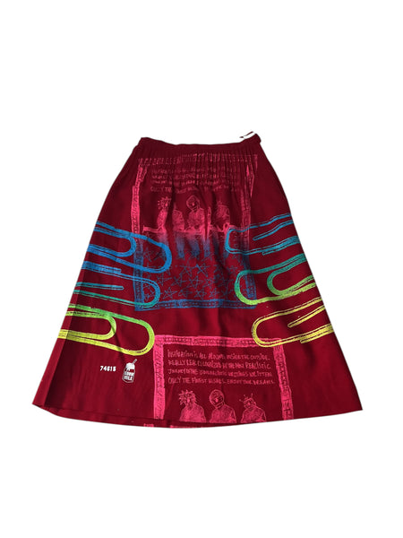 Lucha Paperclips Skirt (Size Women’s 6)