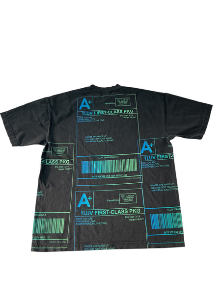 Positive Shipping Label 6.5oz Tee (Size Large)