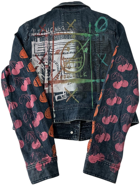 Still Listening Denim Jacket (Size Medium)