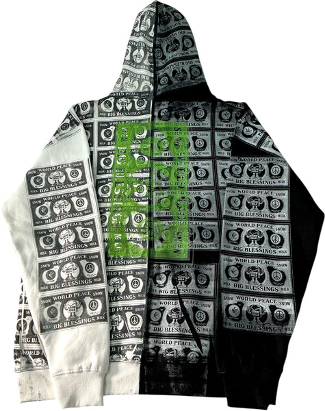 Big Blessings Bucks Split Color Hoodie (Size XL)