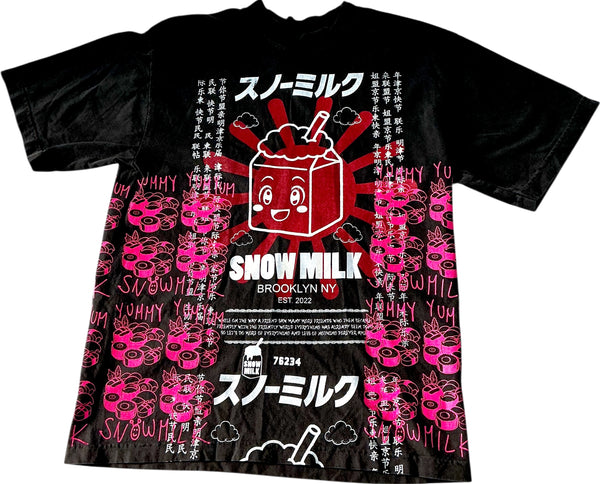 Animilk Split Color 6.5oz. Tee (Size Small)