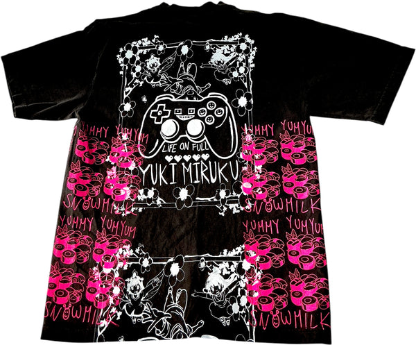 Animilk Split Color 6.5oz. Tee (Size Small)