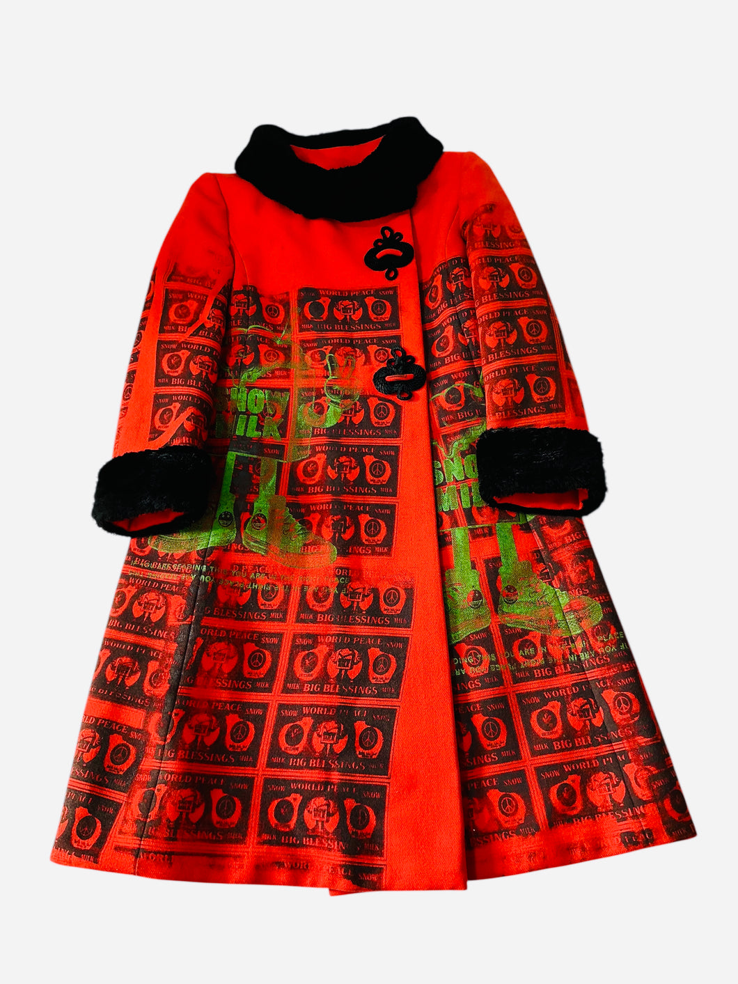Big Blessings Bucks Overcoat (Size Medium Petite)