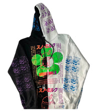 Load image into Gallery viewer, Animilk Split Color Hoodie (Size 2XL)
