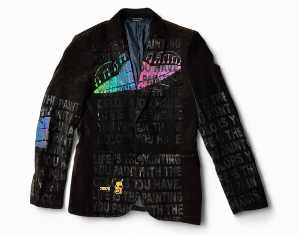 Life Is The Painting You Paint Blazer (Size 36)