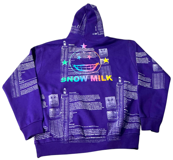 Snow Milk Kindness Hoodie (Size XL)